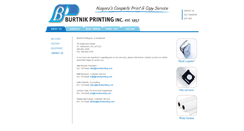 Desktop Screenshot of burtnikprinting.com